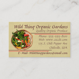Chilli Pepper Business Card
