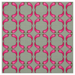 Chilli pepper fabric