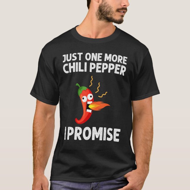 Chilli Pepper For Men Women Spicy Habanero Chile T-Shirt (Front)