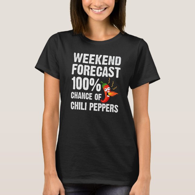 Chilli Pepper For Men Women Spicy Habanero Chile T-Shirt (Front)