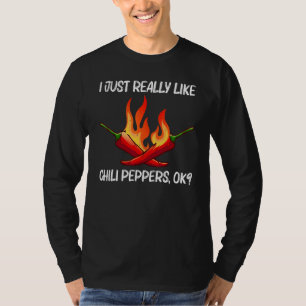 Chilli Pepper For Men Women Spicy Sauce Jalapeno T-Shirt