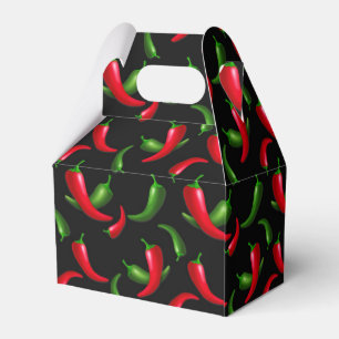 Chilli pepper gable favour box