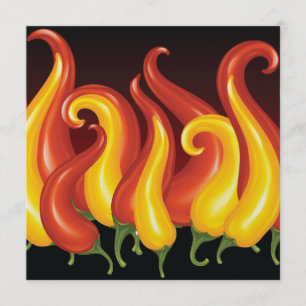 Chilli Pepper Invitation