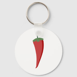 Chilli pepper key ring