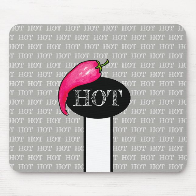 Chilli pepper mouse mat (Front)