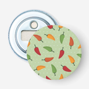 Chilli pepper pattern bottle opener