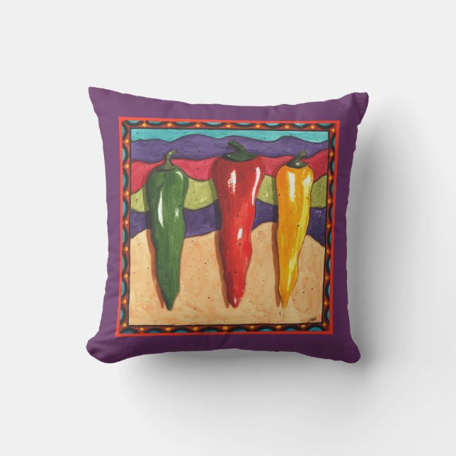 chilli pepper pillow (Front)