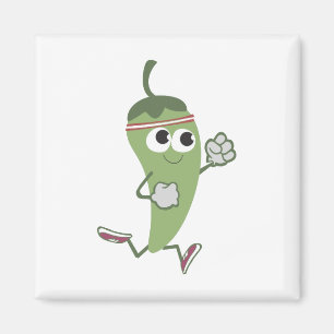 Chilli Pepper Runner Magnet