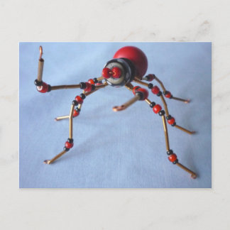 Chilli Pepper Spider Postcard