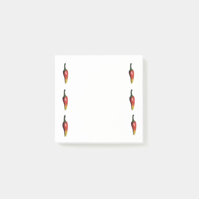 Chilli Peppers  Art Post-it Notes (Front)