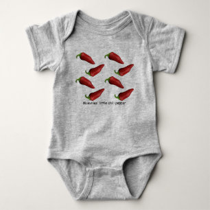 Chilli peppers baby bodysuit