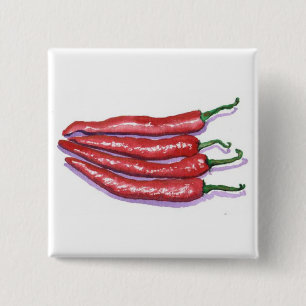 Chilli Peppers Button