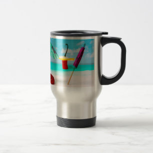 Chilli Peppers By The Sea Travel Mug