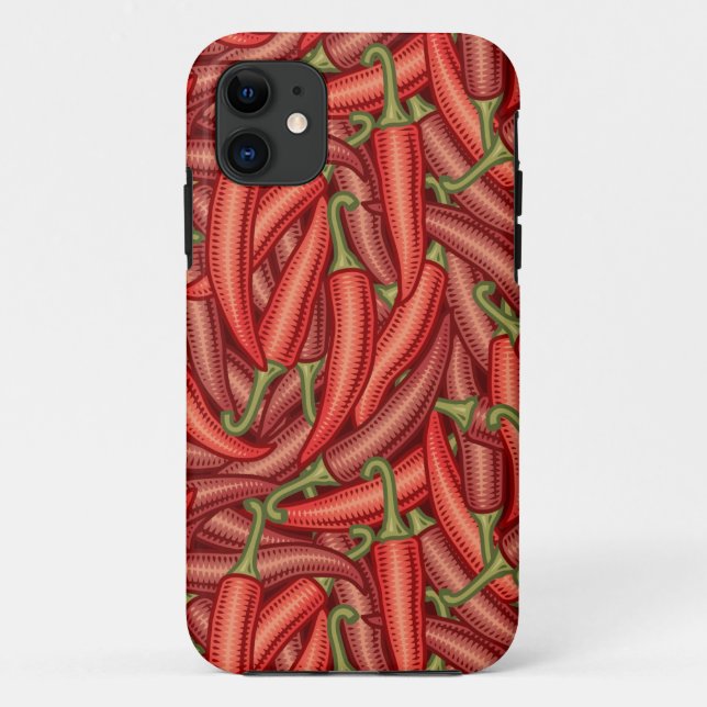 Chilli Peppers Case-Mate iPhone Case (Back)