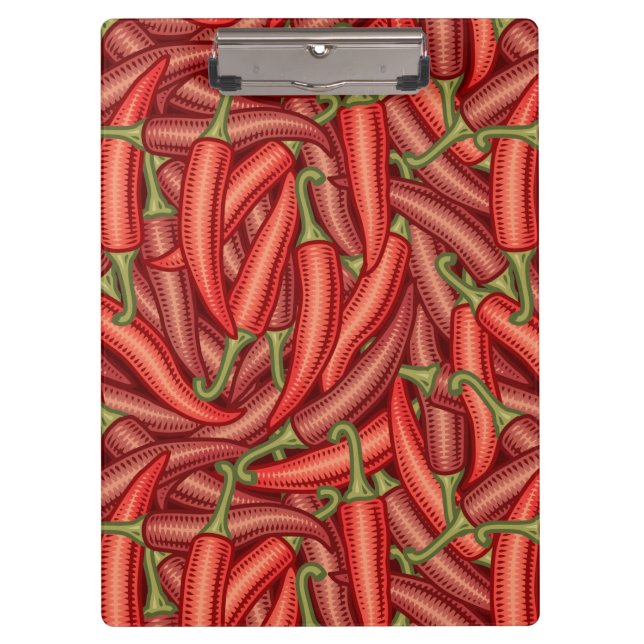 Chilli Peppers Clipboard (Front)
