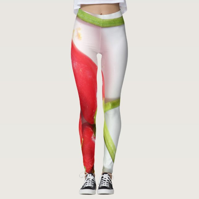 Chilli Peppers Cool Leggings (Front)