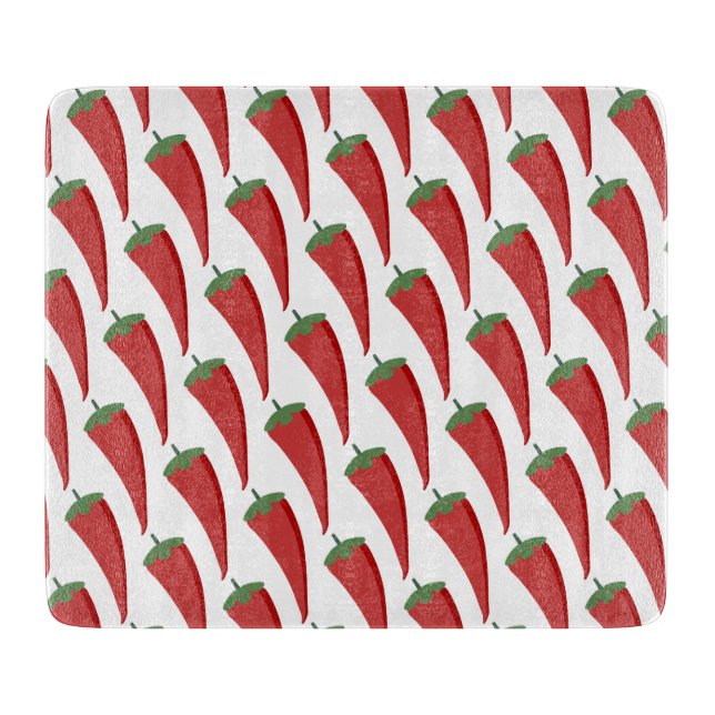 Chilli peppers cutting board (Front)