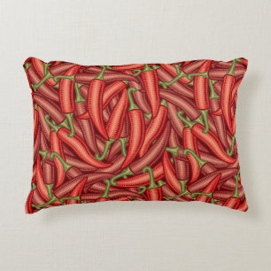 Chilli Peppers Decorative Cushion