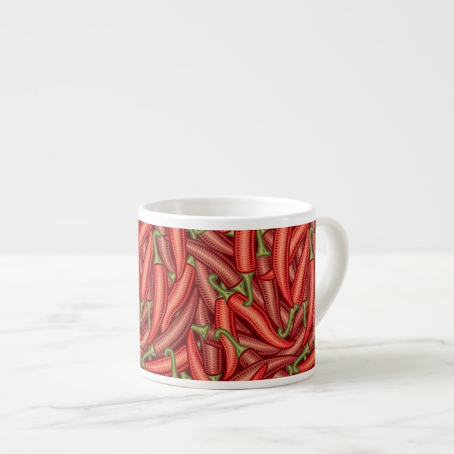 Chilli Peppers Espresso Cup (Front Right)