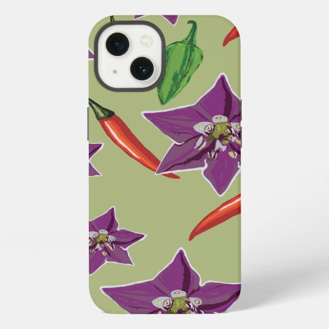 Chilli Peppers iPhone Case (Back)