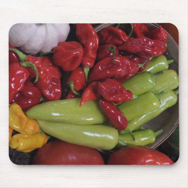 Chilli Peppers Mouse Mat (Front)