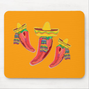 Chilli Peppers Mouse Pad