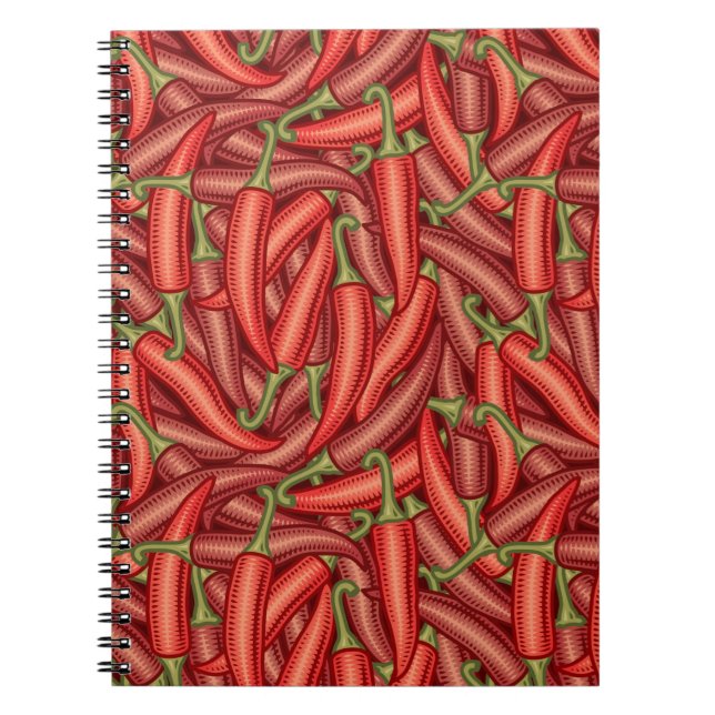 Chilli Peppers Notebook (Front)