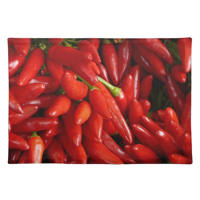 Chilli Peppers Placemat (Front)