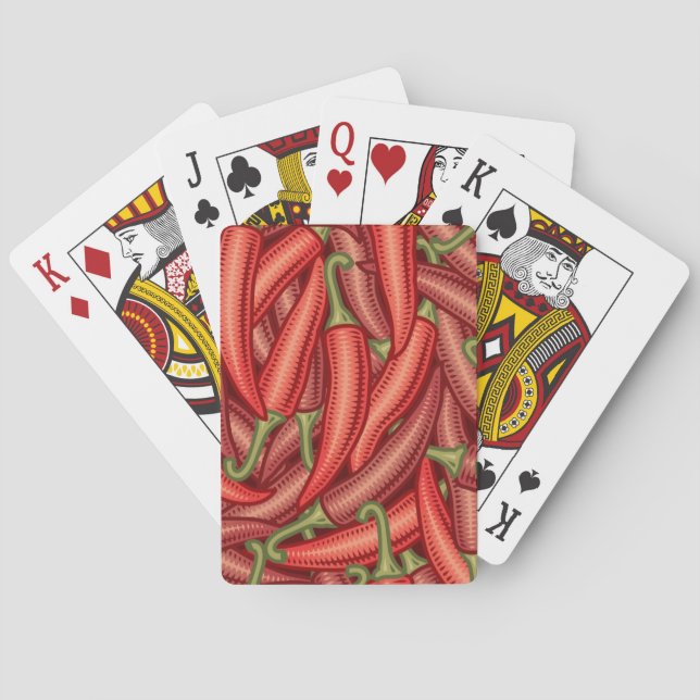 Chilli Peppers Playing Cards (Back)