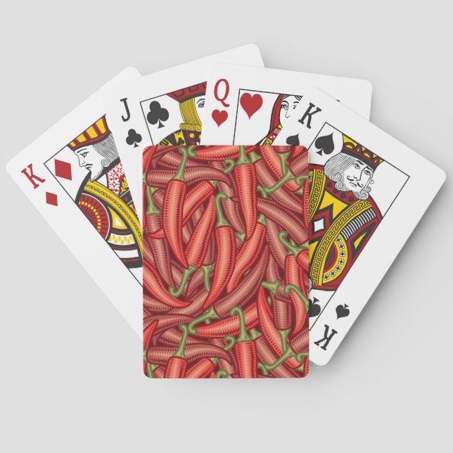 Chilli Peppers Playing Cards (Back)