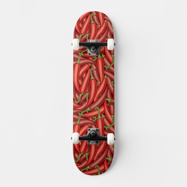 Chilli Peppers Skateboard (Front)
