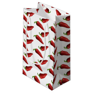 Chilli peppers small gift bag