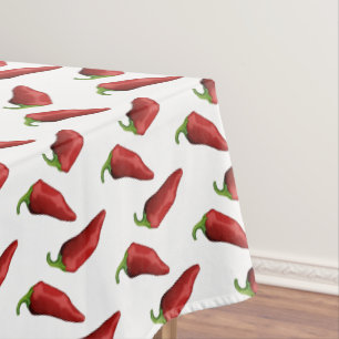 Chilli peppers tablecloth