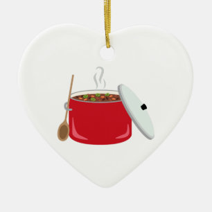 Chilli Pot Ceramic Tree Decoration