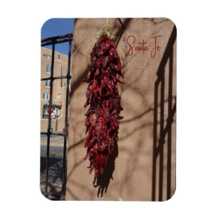 Chilli Ristras Santa Fe New Mexico Magnet