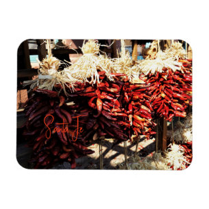 Chilli Ristras Santa Fe New Mexico Magnet