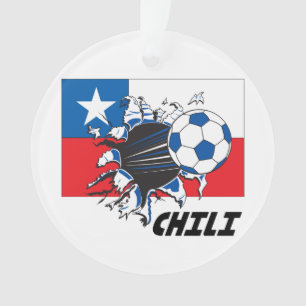 Chilli Soccer Team Ornament