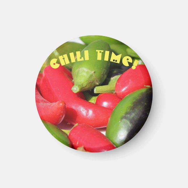 Chilli Time Magnet (Front)