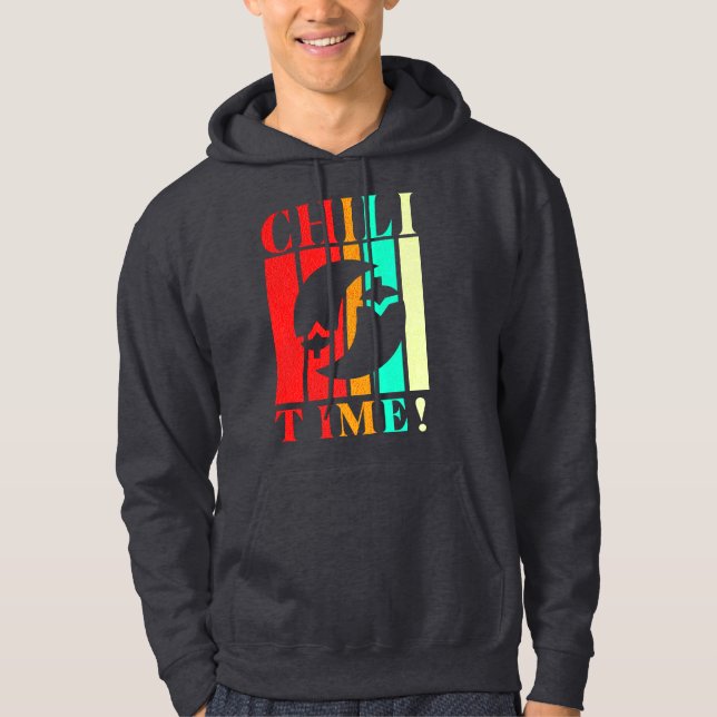 Chilli Time Stripes Hoodie (Front)