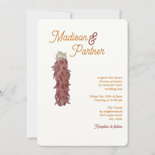 Chilli Wedding Suite Invitation
