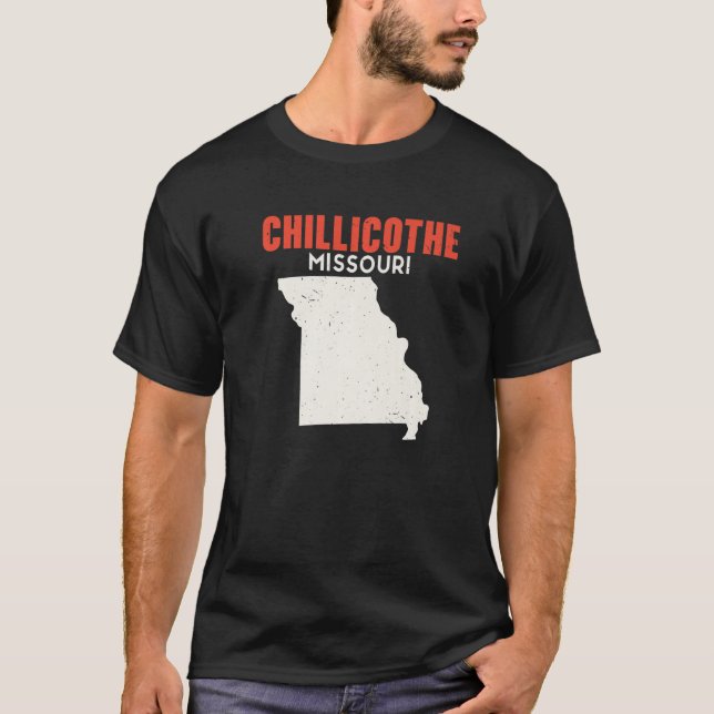 Chillicothe Missouri USA State America Travel Miss T-Shirt (Front)