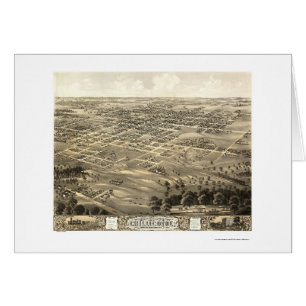Chillicothe, MO Panoramic Map - 1869