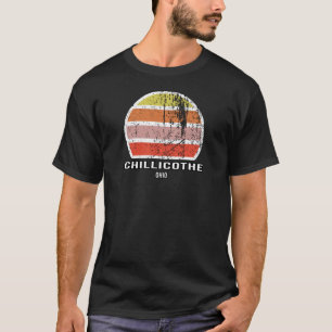 Chillicothe Ohio Vintage Sunset Souvenir T-Shirt