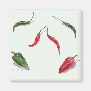 Chillies and Peppers 2005 Magnet