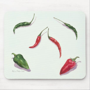 Chillies and Peppers 2005 Mouse Mat