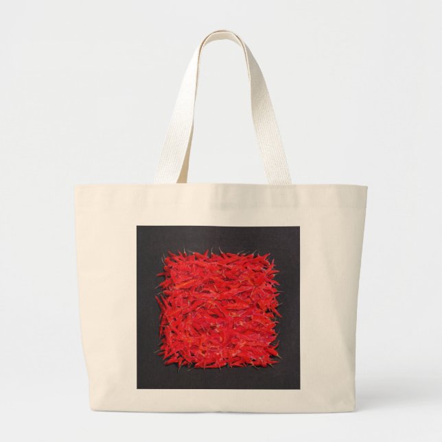 Chillies Large Tote Bag (Front)