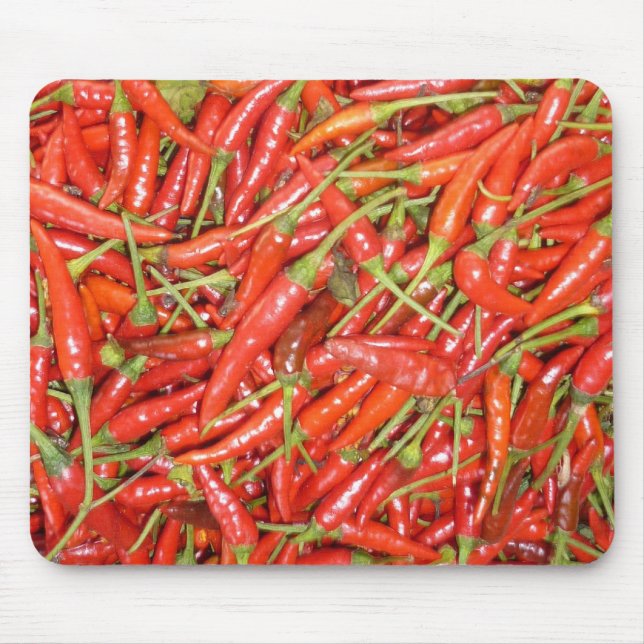 chillies red hot mouse mat (Front)