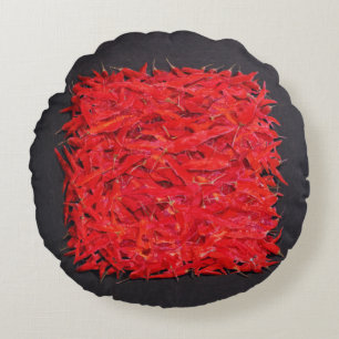 Chillies Round Cushion