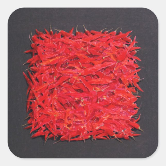 Chillies Square Sticker (Front)