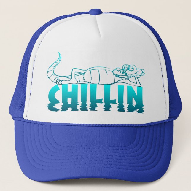 Chillin Blue Hat (Front)